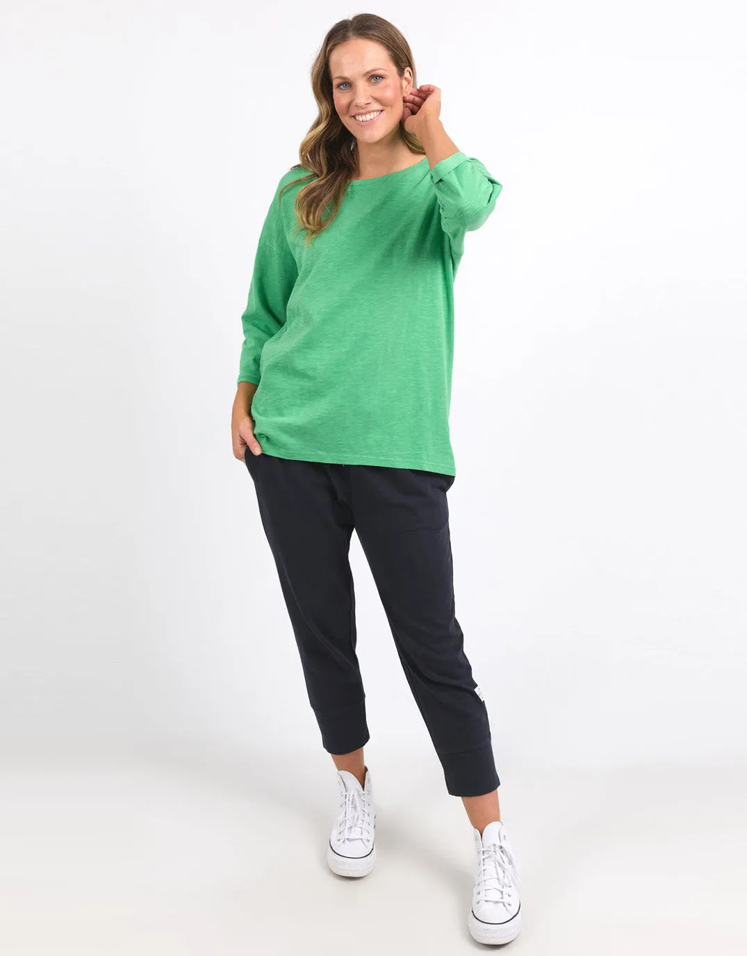 Annie Lightweight Top - Greenbriar