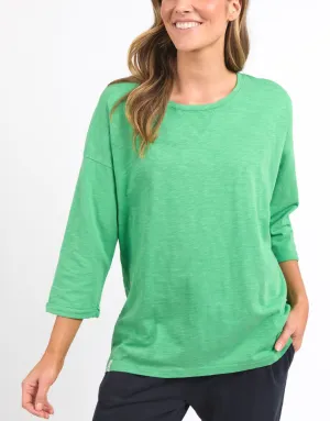 Annie Lightweight Top - Greenbriar