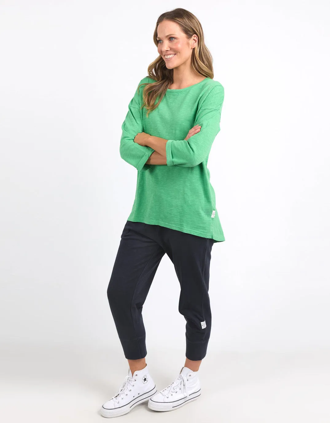 Annie Lightweight Top - Greenbriar