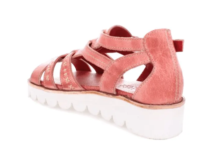 Bed Stu Women's Wonder Blush Rustic Leather Sandals F373203-BLSHRT