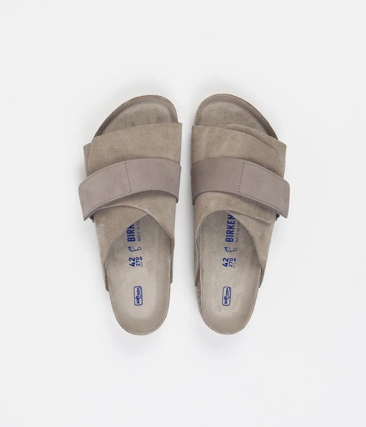 Birkenstock Kyoto Sandals - Grey Taupe