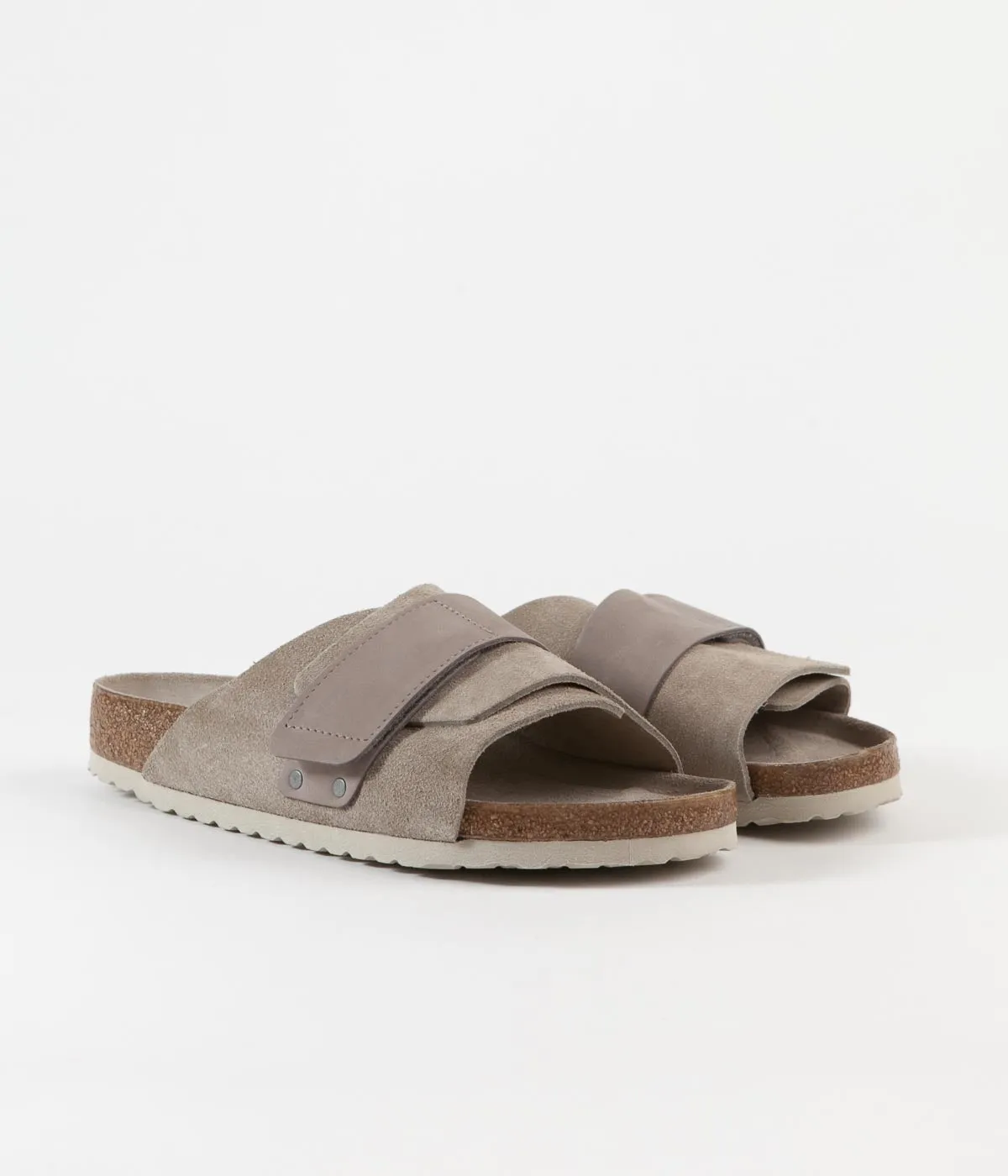 Birkenstock Kyoto Sandals - Grey Taupe