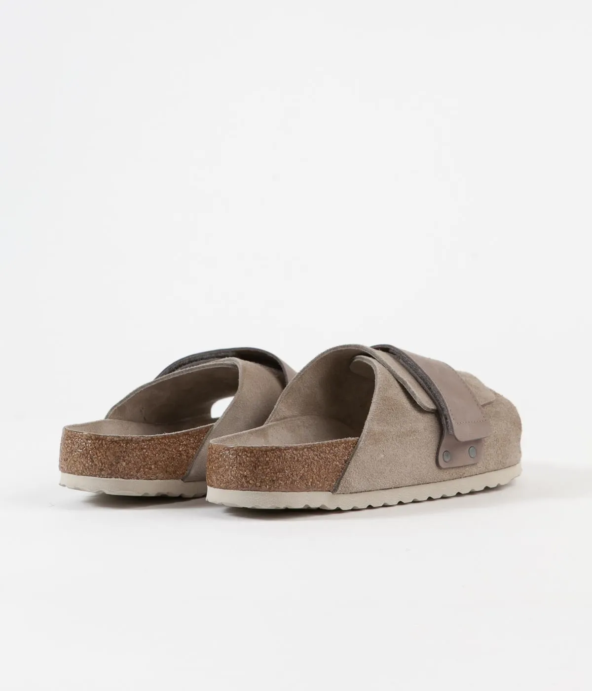 Birkenstock Kyoto Sandals - Grey Taupe