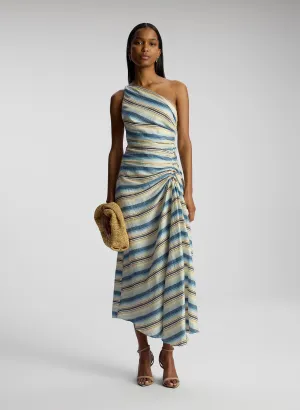 Carolyn Linen Midi Dress