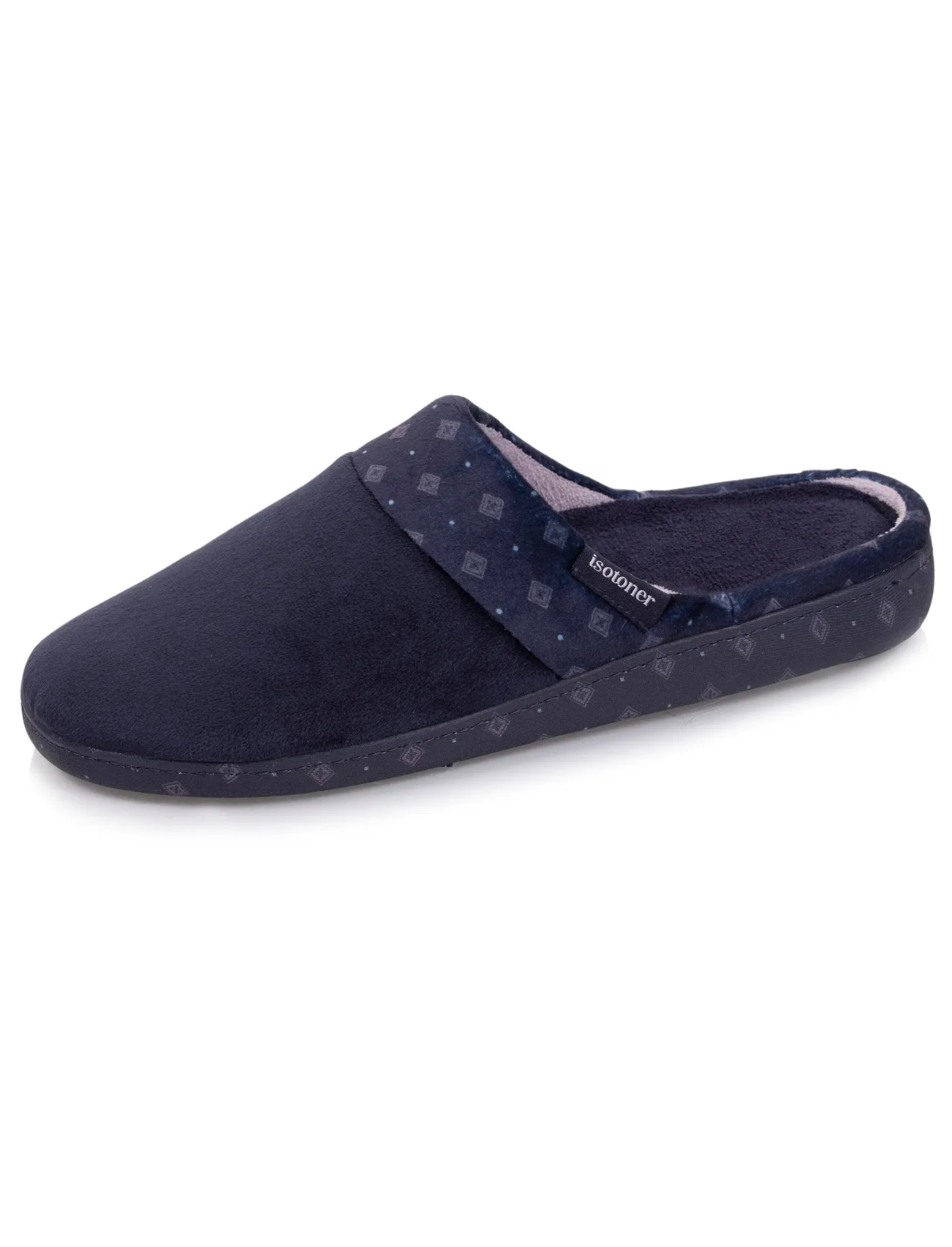 Chaussons mules Homme Marine cravatte