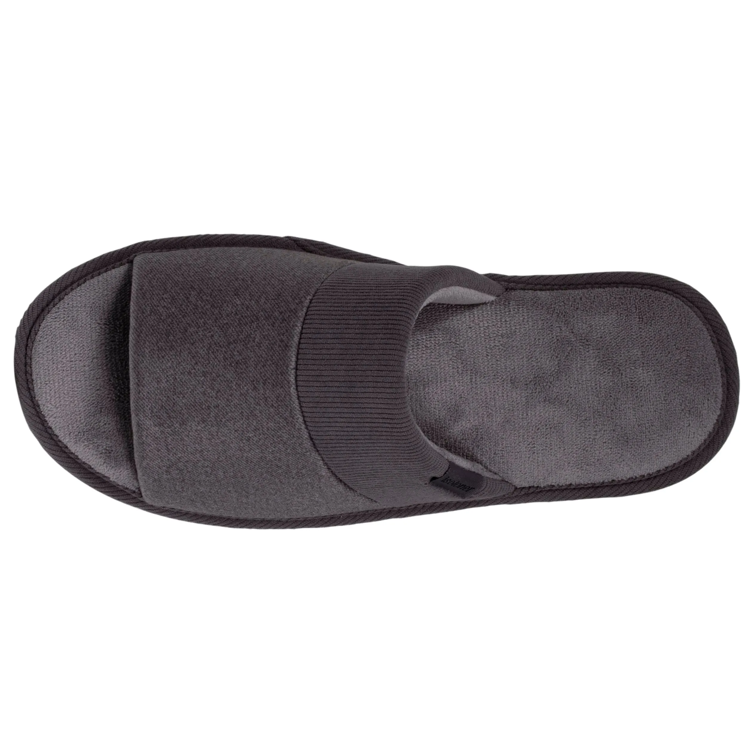 Chaussons mules ouvertes Homme Gris