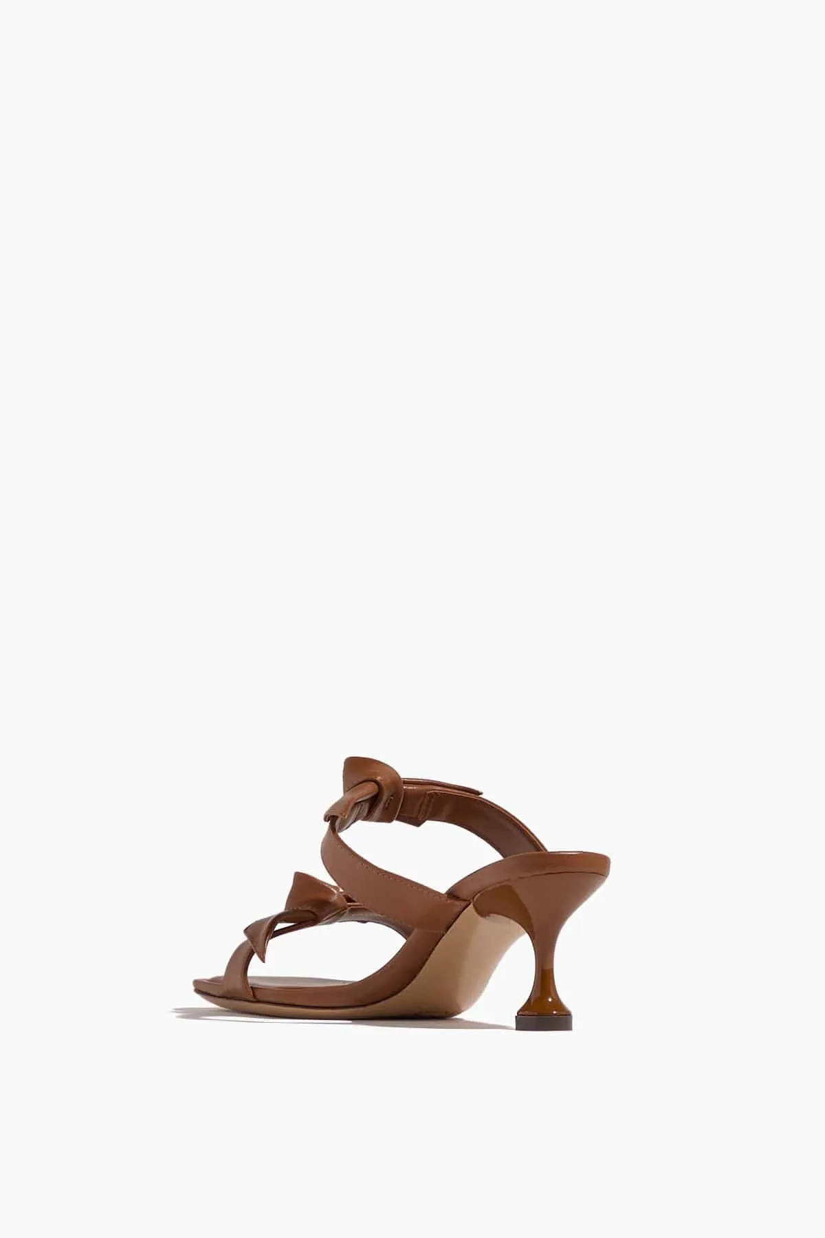 Clarita Square Flare Sandal in Espresso