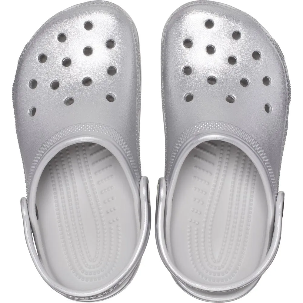 Crocs Kids Classic Metallic Clog