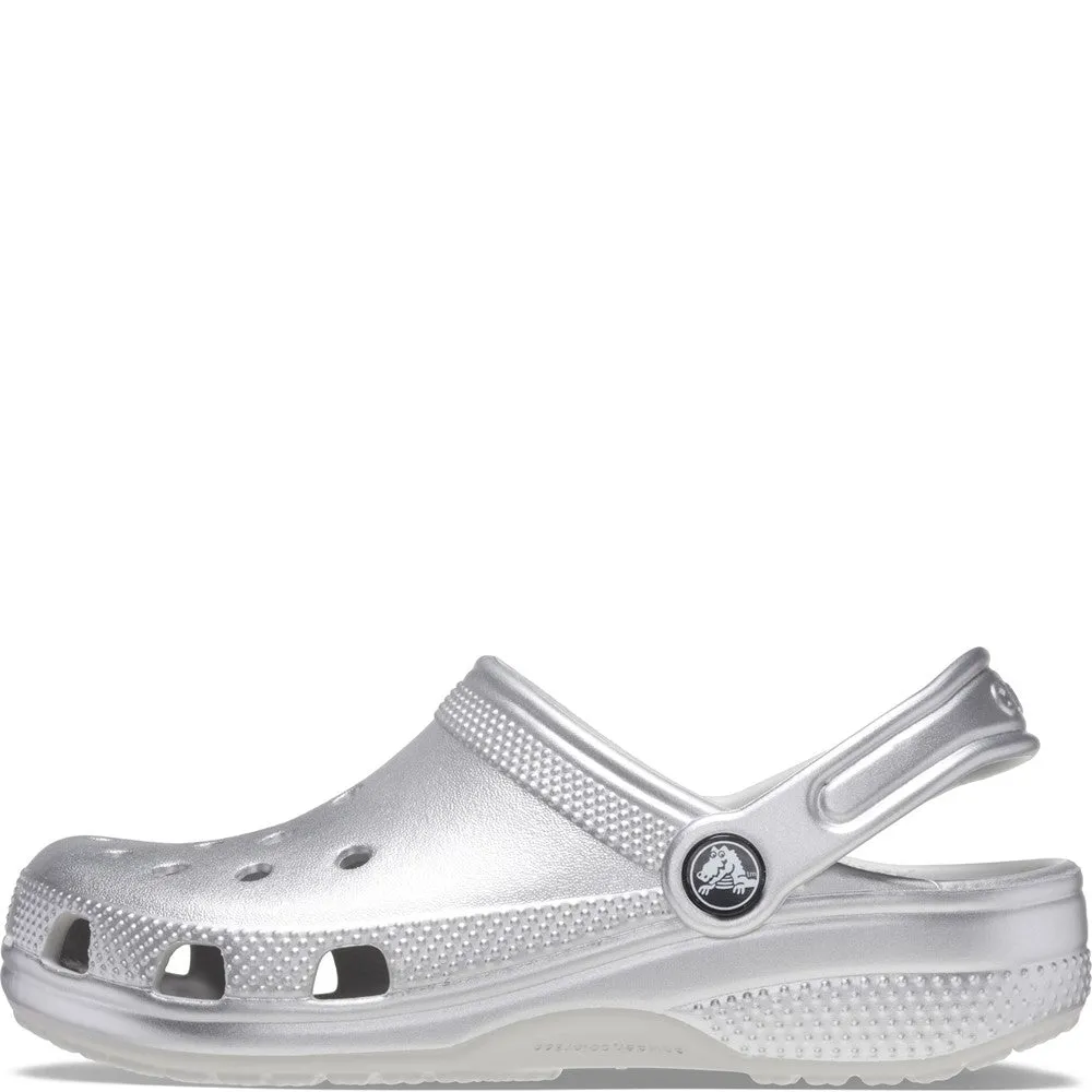 Crocs Kids Classic Metallic Clog