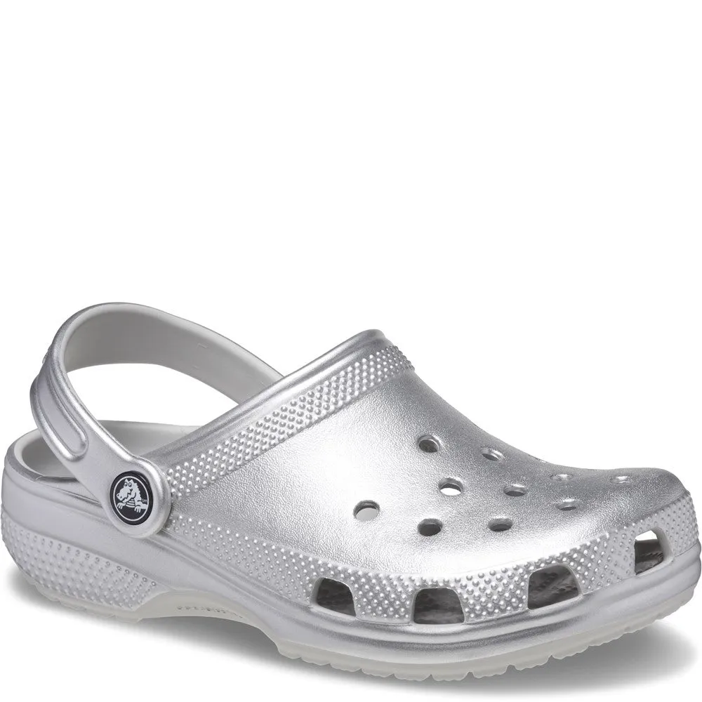 Crocs Kids Classic Metallic Clog