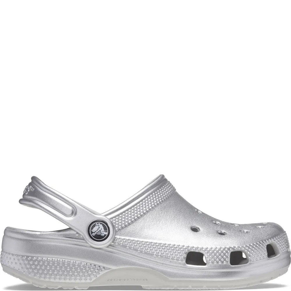 Crocs Kids Classic Metallic Clog