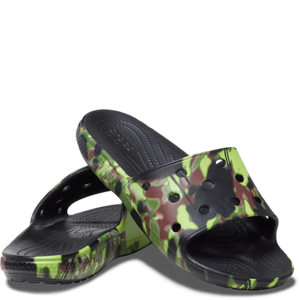 Crocs Unisex Spray Camo Slide