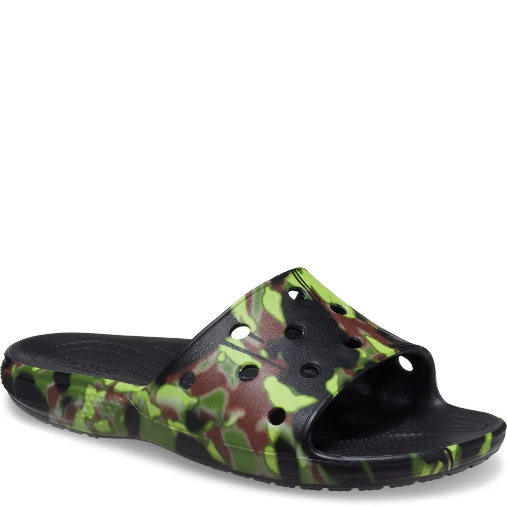 Crocs Unisex Spray Camo Slide