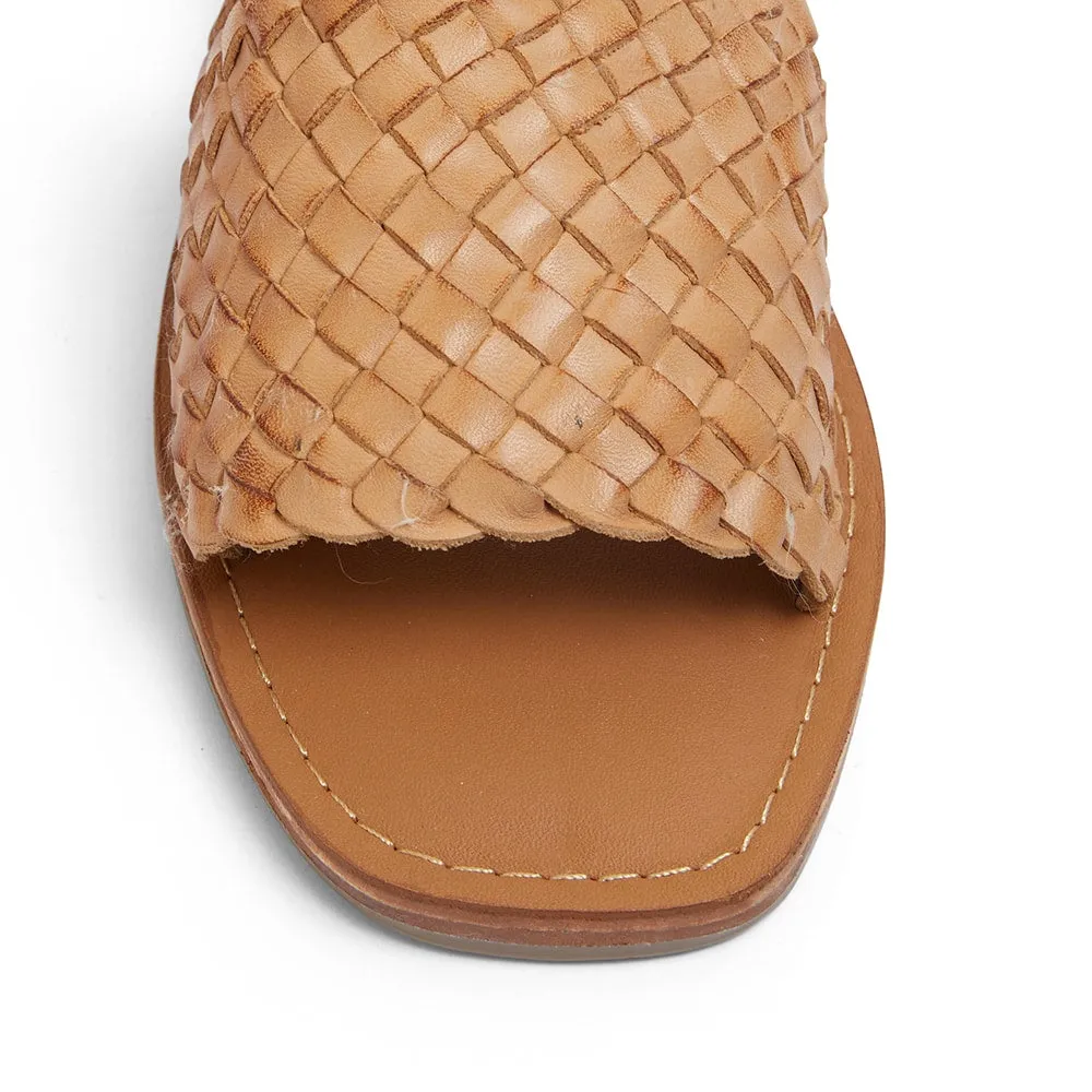 Elmore Slide in Natural Leather