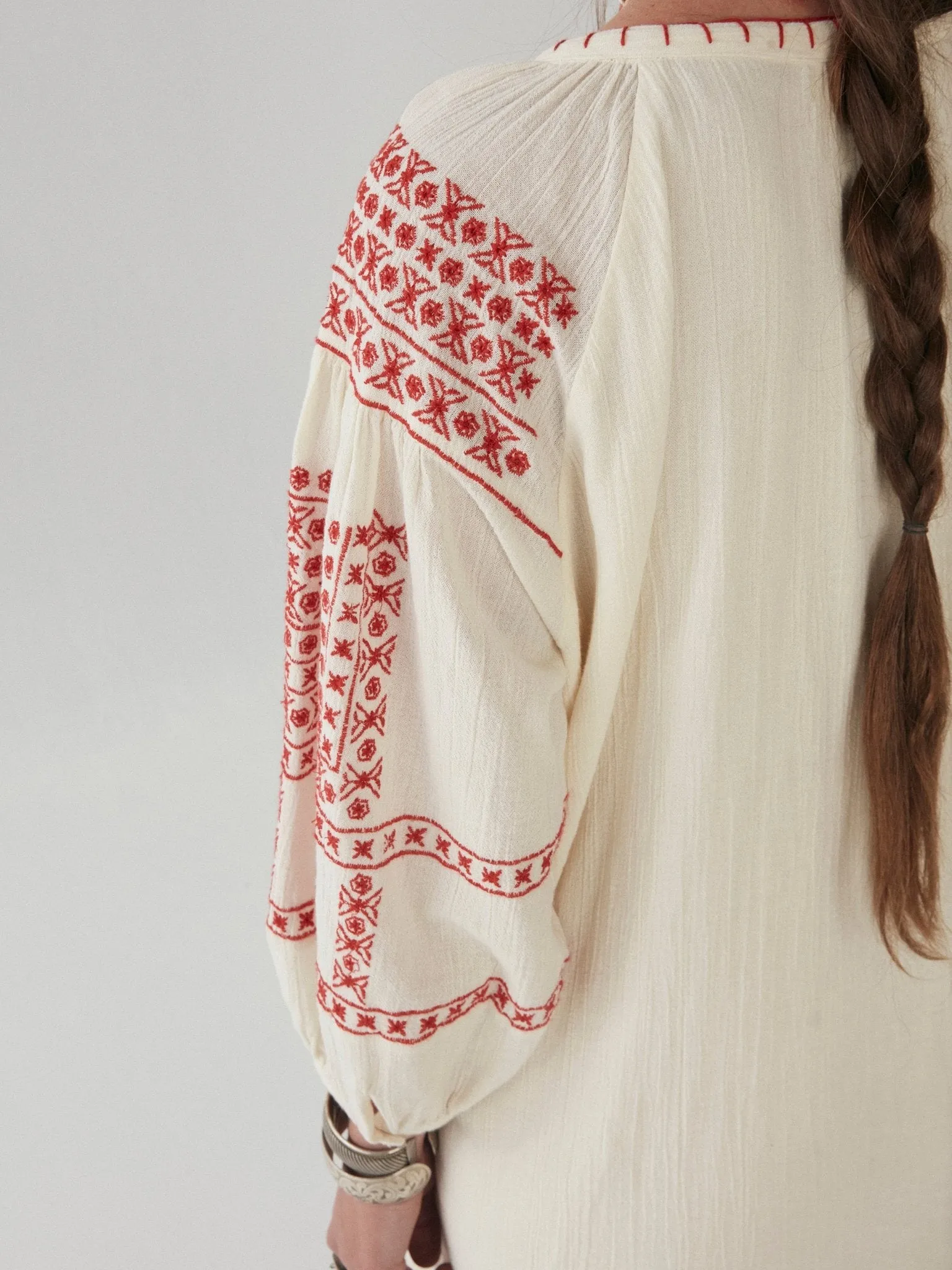 Guadalupe Tunic - Oaxaca Rojo