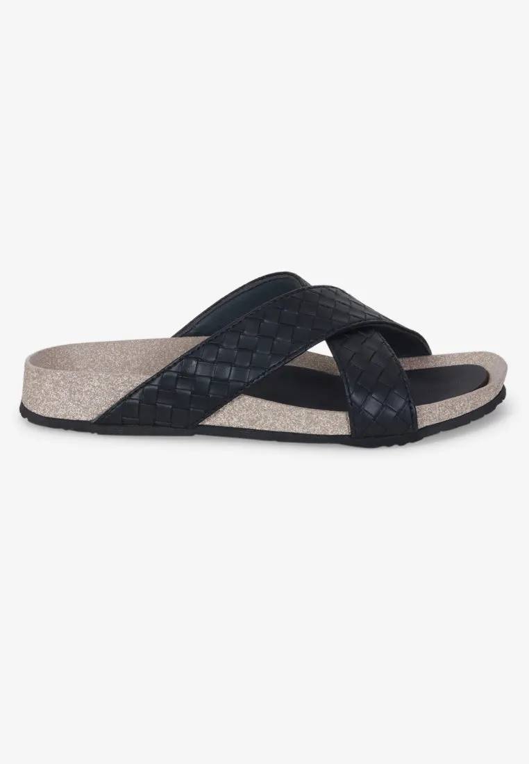 Jane Comfy Lightweight Sandals - Black