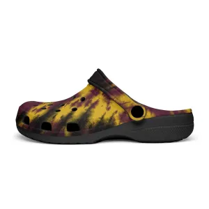 Men's Lightweight Clogs Tie Dye Gold