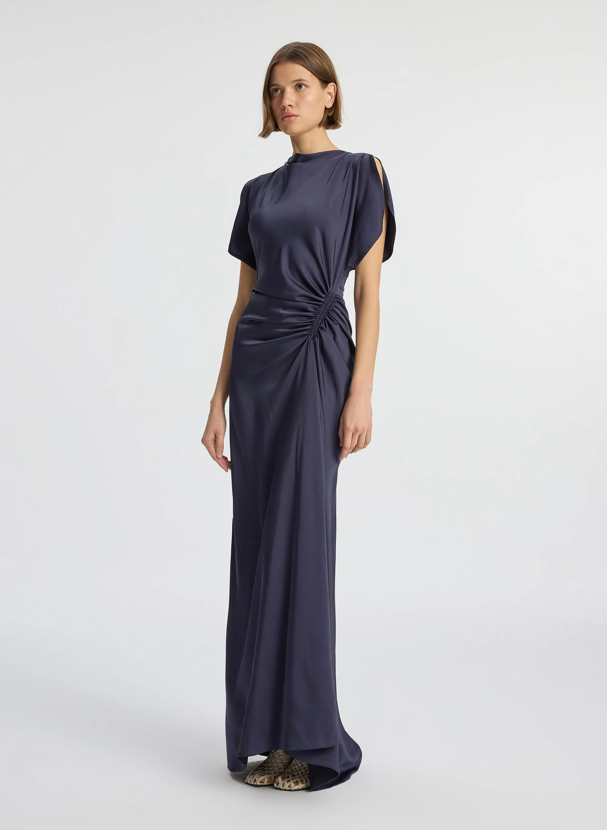 Nadia Satin Gown