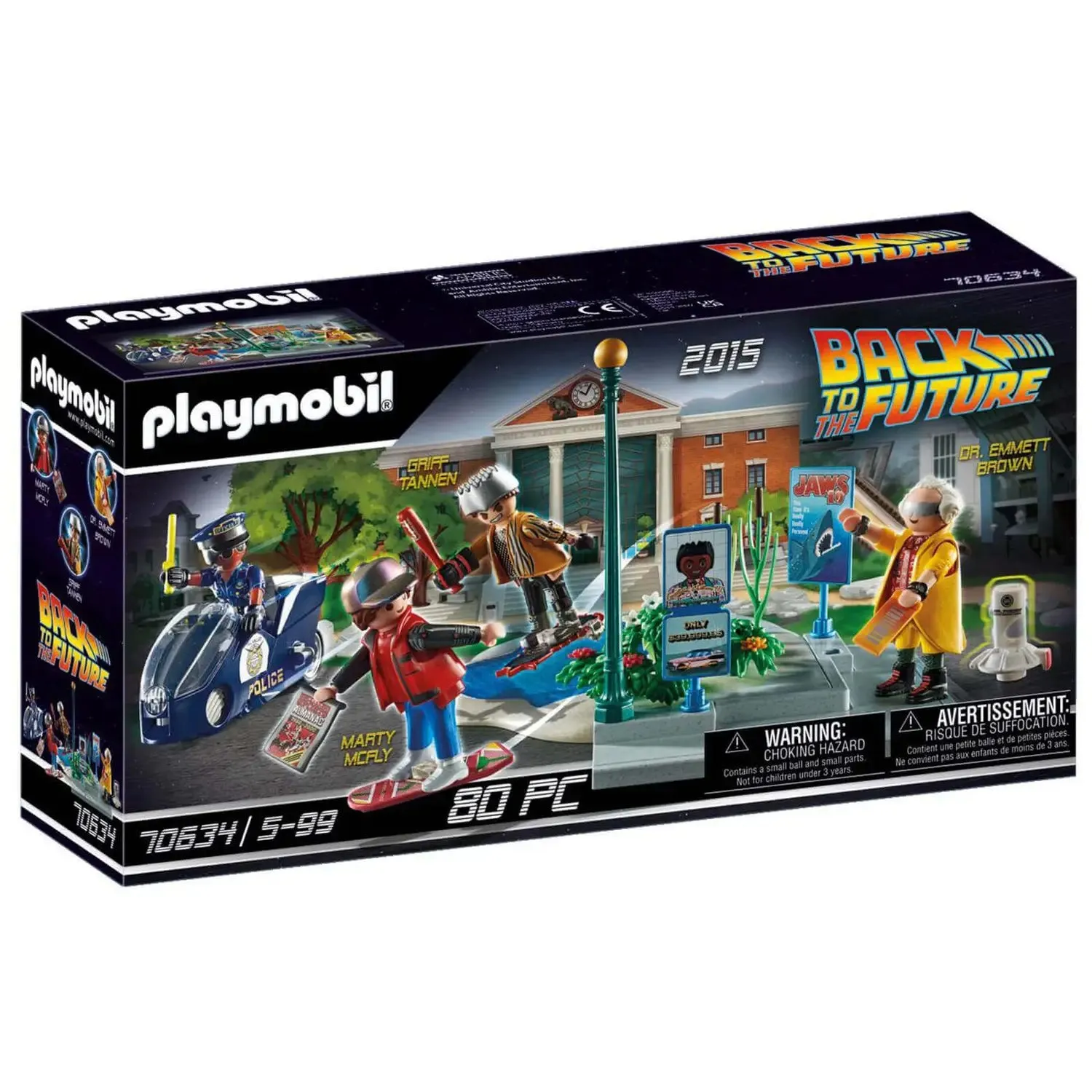 PLAYMOBIL BACK TO THE FUTURE PART II HOVERBOARD CHASE