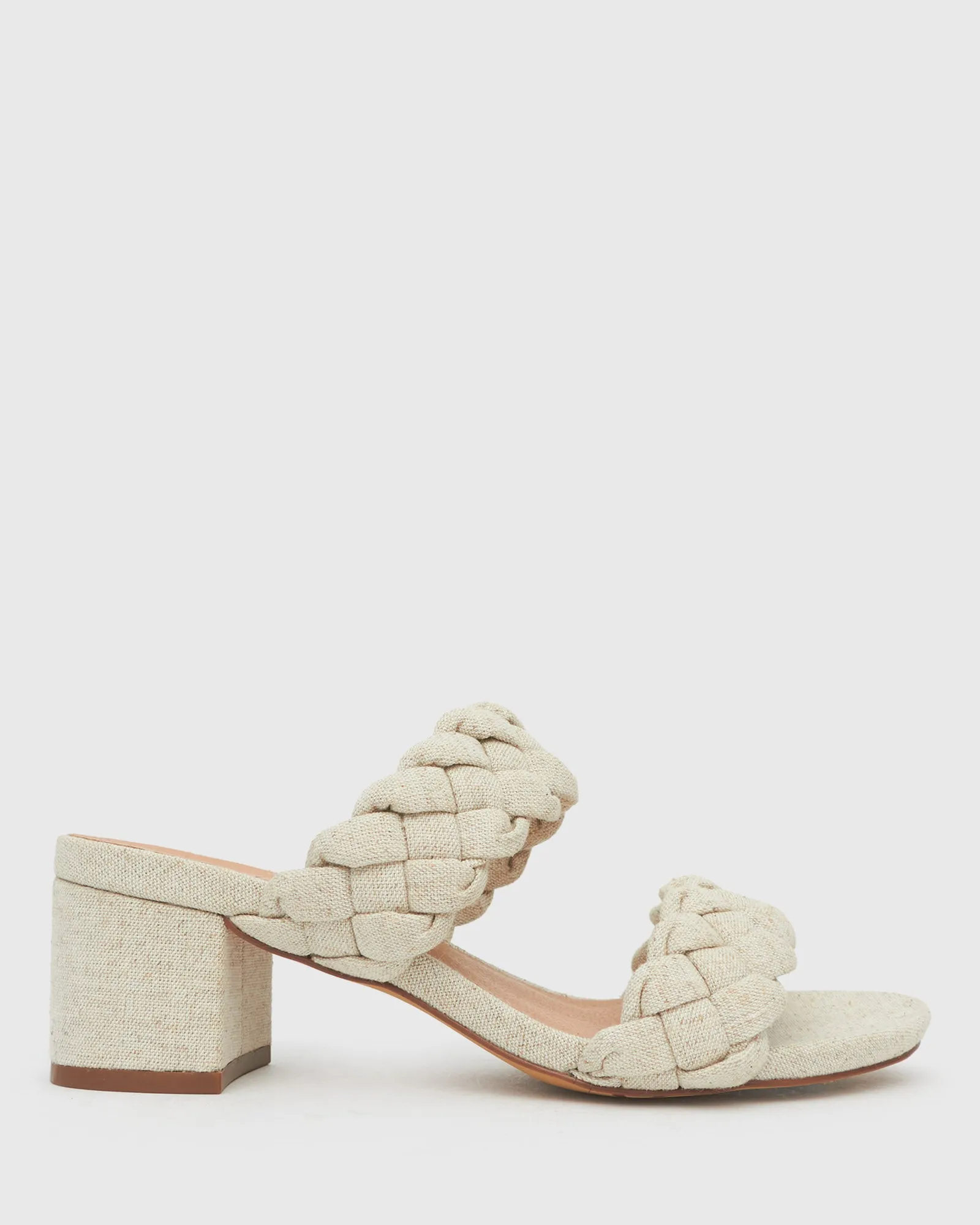 RUBY Woven Plait Mules