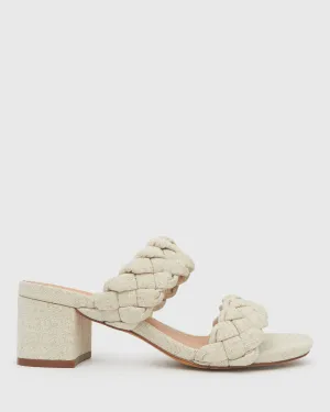 RUBY Woven Plait Mules