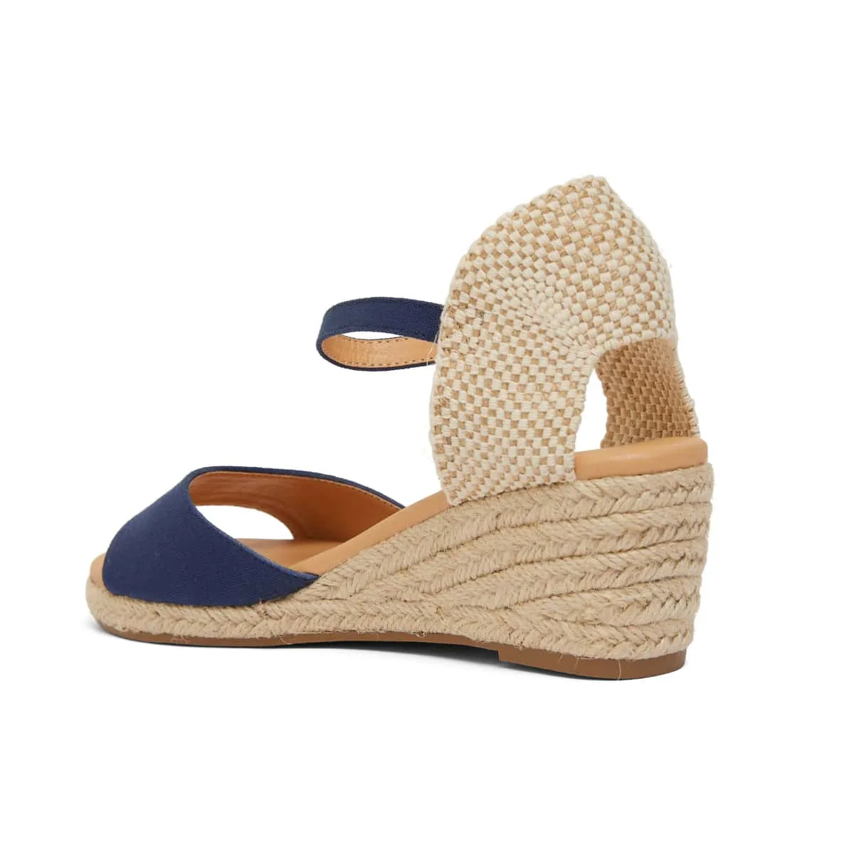 Scout Espadrille in Navy Fabric