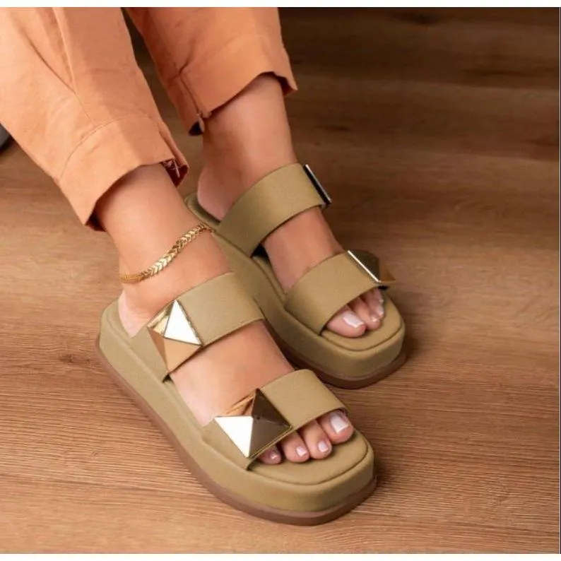 Thick Sole Retro platform Sandals